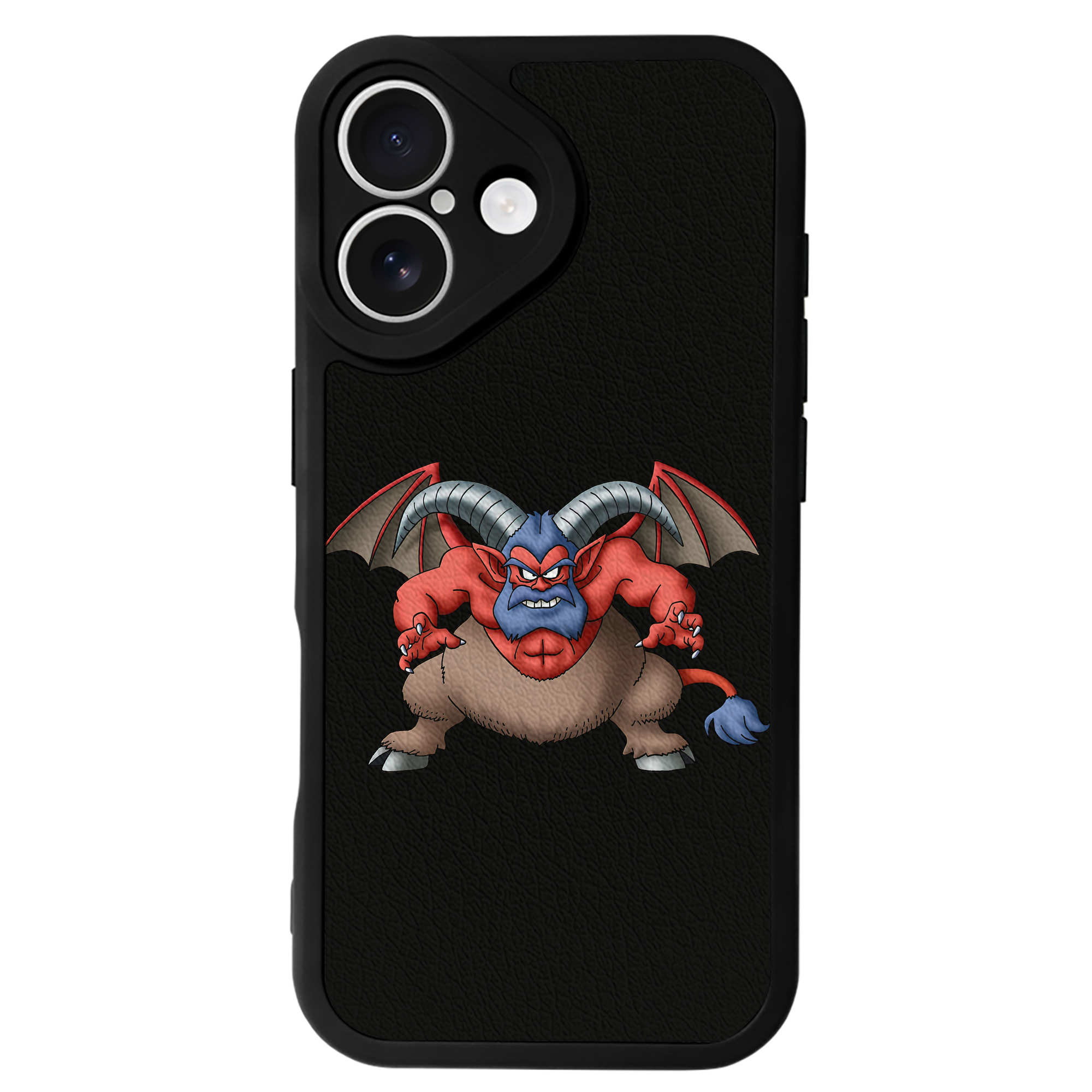 （画像用） ドラゴンクエスト Doragon Kuesuto Dragon Quest 【iPhone 16シリーズ対応】シリコンスマホケース（レザー調） 材質：シリコン
